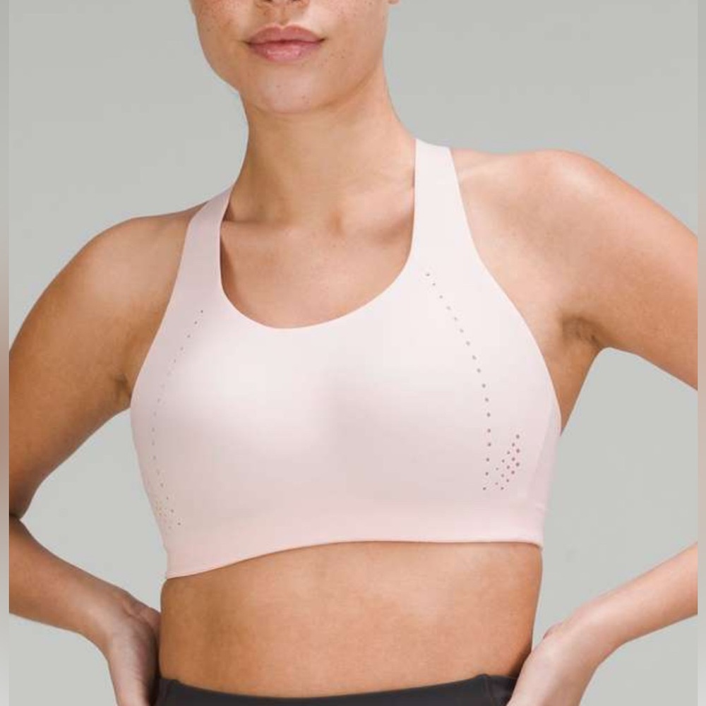Lululemon AirSupport Bra *High Support- Strawberry Milkshake in size 34 D